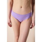 Perla Hipster Dokulu Mor Bikini Altı - 34 - Koyu Yeşil