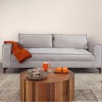 Perla Sofa Cosmo Üçlü Koltuk Krem
