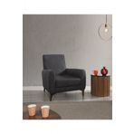 Perla Sofa Ferranti Keten Berjer Antrasit