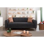 Perla Sofa Ferranti Yataklı Sandıklı Kanepe - Gri