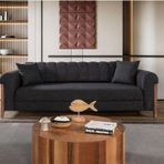 Perla Sofa Kitkat Ahşap Yataklı Sandıklı Kanepe Antrasit