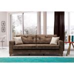 Perla Sofa Konfor Uclu Kanepe Kahve