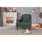 Perla Sofa Madrid Berjer Keten Yeşil