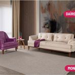 Perla Sofa Madrid Koltuk Takımı Babyface Krem