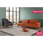 Perla Sofa Madrid Koltuk Takımı Babyface Turuncu
