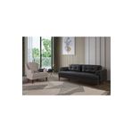 Perla Sofa Madrid Koltuk Takımı Keten Antrasit Krem
