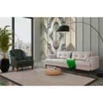 Perla Sofa Madrid Koltuk Takımı Keten Krem - Açık Krem