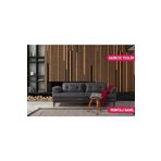 Perla Sofa Madrid Üçlü Koltuk Bora Antrasit