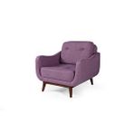 Perla Sofa Nelson Berjer Keten Mor