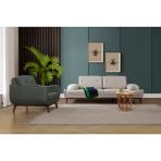 Perla Sofa Nelson Koltuk Takımı Keten Krem