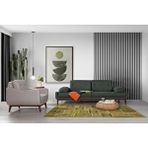 Perla Sofa Nelson Koltuk Takımı Keten Yeşil