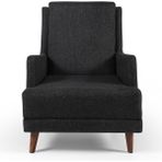 Perla Sofa Nobis Berjer Keten Antrasit