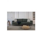 Perla Sofa Nobis Yatakli Kanepe Keten Yesil