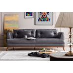 Perla Sofa Paris Yataklı Kanepe Antrasit