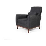 Perla Sofa Seneca Keten Berjer Antrasit