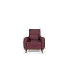 Perla Sofa Seneca Keten Berjer Bordo