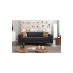 Perla Sofa YATAKLI SANDIKLI ÜÇLÜ KANEPE ANTRASİT FERRANTİ