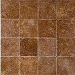 Perla Traverten Doğaltaş Eskitme Bardak Altlığı 1x10x10 4'lü