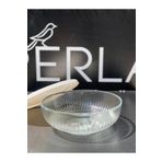PERLAEVKAHVE Elna Kapaklı Cam Kase 20 cm, Saklama Kabı, Bowl