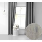 Perle Daily Series Açık Gri Rengi 200x270 cm Fon Perde