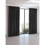 Perle Daily Series Siyah Rengi 150x270 cm Fon Perde