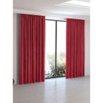 PERLE HOME DAİLY SERİES KIRMIZI ADA FON PERDE - 400 x 260 cm - Gelincik