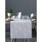 Perle Kadife Dokulu Beyaz Renk Daily Series Runner 40 x 140 - 40 x 140 cm