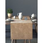 Perle Kadife Dokulu Sahra Beji Daily Series Runner 40 x 140 - 40 x 140 cm