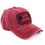 Perlotus Authentic 1983 Urban Pamuklu Erkek Kep Nakışlı Şapka BORDO