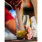 Perlotus Deri Kılıflı Ahşap Mojito Kokteyl Tokmağı