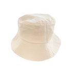 Perlotus Unisex Mikro Kumaş Yazlık Kova Şapka Havalandırmalı, Terletmeyen İnce Bucket Krem