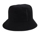 Perlotus Unisex Mikro Kumaş Yazlık Kova Şapka Havalandırmalı, Terletmeyen İnce Bucket Siyah