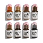 Perma Blend - Sun Kissed Palette Set - 8'li Kalıcı Makyaj Boya Seti - 15 ml - Renkli