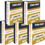 Perma Sharp Berber Jileti, 100'lü Paket, Yarım Tıraş Bıçağı, Ustura Uyumlu Permasharp Jilet (5)