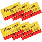 Perma-Sharp Çift Taraflı Tıraş Bıçağı, 6 Kutu x 5 Adet, Toplam 30 Jilet