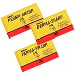 Perma-Sharp Çift Taraflı Tıraş Bıçağı, Paslanmaz Çelik, 3 Kutu x 5 Adet, Toplam 15 Jilet, Islak Tıraş Için - Genel