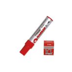 Permanent Markör Marker Kesik Uçlu Koli Kalemi Kırmızı 10 mm Mr-6010 1 Adet MR-MRK-KRMZ-1AD