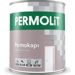 Permolit Beyaz Renkli Permokapı Amerikan Kapı Boyası 0,75 Lt İç Mekan Dekorasyonu İçin Uygun - Beyaz / 1019