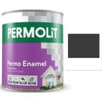 Permolit Enamel Siyah 0,25 lt Sentetik Yağlı Boya