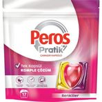 Peros Çamaşır Deterjanı Tableti (Kapsülü) Renkliler Için 17 Adet