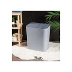 Perotti 13252 Milton Grey 15LT 2`li Çöp Kovası - 15 lt - Açık Gri
