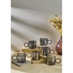 Perotti 15911 Ringo Stone 6Lı Fincan 100 Ml Füme