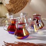 Perotti 16014 Ehl-İ Keyf Luster 6'Lı 200 Ml Çay Bardağı Seti