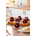 Perotti 16103 Mercan 6Lı Çay Bardağı Seti 210 Ml