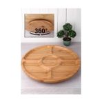 Perotti Bambu Dönerli Çerezlik 33 cm /12 14098 - ÇEREZLİK - Ahşap