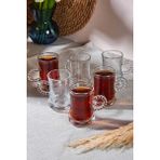 Perotti Çay Bardağı 6'lı Pearl 15712 - Şeffaf