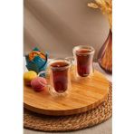 Perotti Double Wall 2 Li Cift Cidarli Kulplu Cay Bardagi 15538