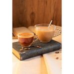 Perotti Girona Kahve Ve Çay Fincanı Takımı - Nescafe Çay Ve Kahve Fincan Seti Boncuklu 24 Parça Şeffaf