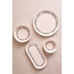 Perotti Good 14 Parça 6 Kişilik Stackable Kahvaltı Takımı Sosluklu Kahvaltılık Sunum Seti Tabağı