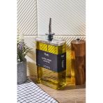 Perotti Molivet Silver Cam Yağlık 500 Ml Cam Yağdanlık - Sirkelik - Sosluk